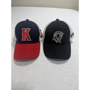 Kenosha Kingfish Trucker Hat Bundle 2 Caps Snapback Big Top Baseball